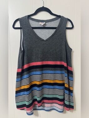LuLaRoe Kristina V-Neck Tank